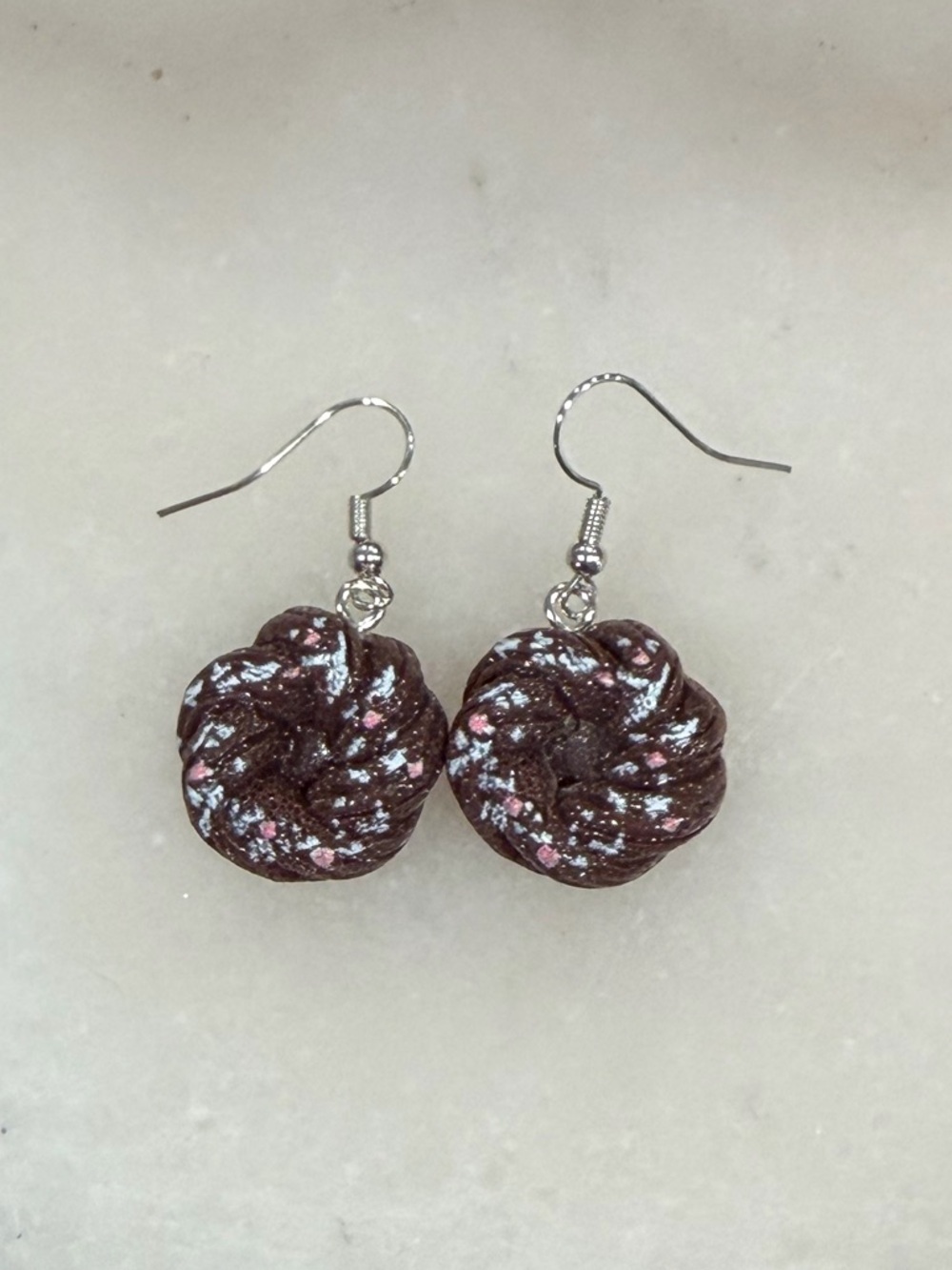 Cute Cake Earrings • Kawaii Fun Dessert Jewelry
